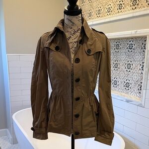 Burberry Tan Trench Coat